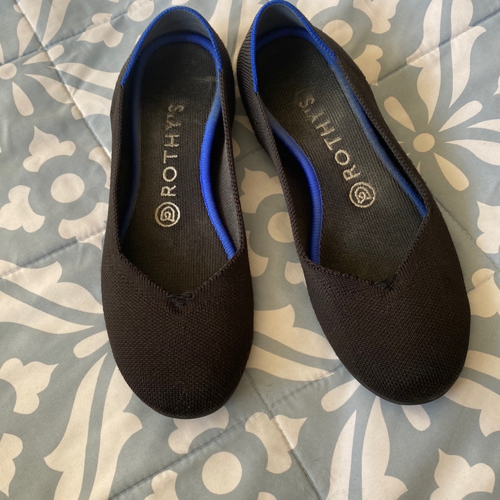 Rothy’s Black Flats